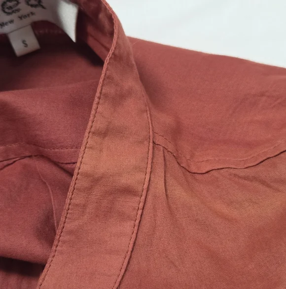 Sea New York Salome Puff Sleeve Top Sunset S - Picture 12 of 13